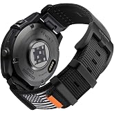 Bandletic Watch Strap 22 mm Compatible with Garmin Fenix 6 Pro/6/Fenix 7/Fenix 8 47 mm/Fenix 5 Bracelet Nylon QuickFit Soft Military Sport Wrist Straps for Instinct 2/Epix 2/Forerunner 945/965