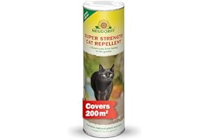 Neudorff Super Strength Cat Repellent – Ready-to-use Repellent Effectively Repels Cats Without harming Them - Covers 200 m², 500 g