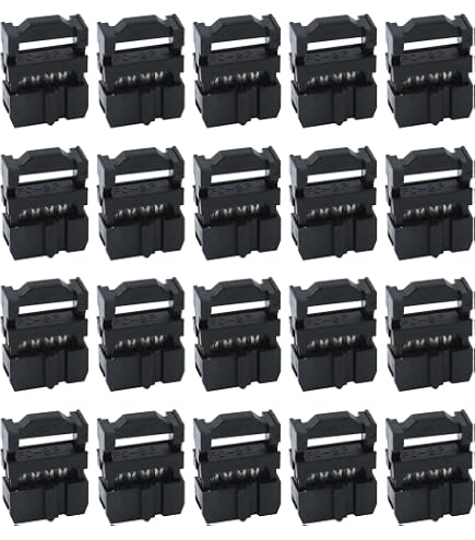 25 Stück 6P DCS Box Header | 2,54 Mm Pitch, 2x3 Pin | Männliche Gerade Stecker Für PCB