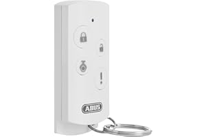 ABUS Funk-Fernbedienung Smartvest zur Bedienung der Funk-Alarmanlage | Notfall-Knopf | Reichweite ca. 30m | weiß | 77443