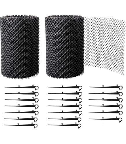 Dusehu Protège-gouttière En Aluminium - Protection Anti-rouille