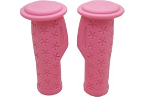 ONOGAL 3538 Poignées ergonomiques pour vélo pour fille Couleur rose fuchsia
