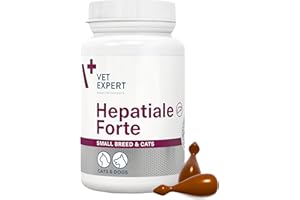 VET EXPERT Hippocampe Caen Hepatiale s Aliment Complementaire Hepatique Chien(5kg) Chat 40 Capsules