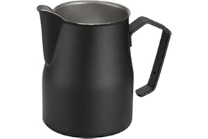 Motta Professional Pichet à lait moussant enduit 350 ml noir