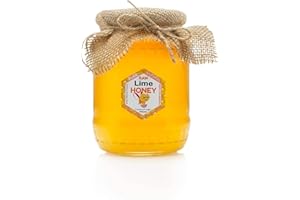 NATURAL FOOD 1,1 kg | Le miel de tilleul, pur & brut | Le miel provient directement de l'apiculteur polonais | Frais | Miel dans un bocal en verre