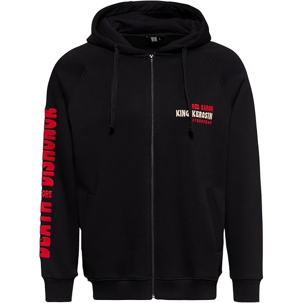 Veste Sweat Homme ROCK-IT - Fermeture Éclair - Col Montant - Tailles S-5XL - Multi Couleurs