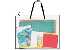 FRESILKORA A3 Art Folder,19 x 25in Portfolios Organizer for Artworks,Art Portfolio Bag,Ar-t Folder Carry Bag,Storage Portfolio Case Folder for Artwork with Zipper and Handle for Paintings,Homework,File Storage