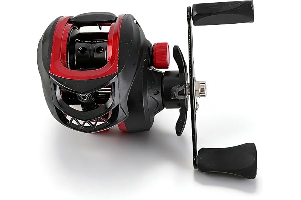 Saltwater Baitcaster Rullar, 8 Kg Bromskraft Betesrulle, Kraftfull Lättvikts Smidig Baitcaster Fiskerulle för Saltvatten Sötvatten