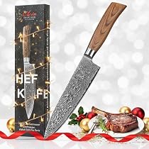 Wakoli EDIB Pro Damast Chefmesser – 20 Cm Klinge  Produktbild-Vorschau 9