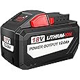 BULL-TECH 18V 12.0 AH Replacement for Milwaukee Electric Tools M18 High Output HD12.0 Battery Pack Compatible with All Power 18V Milwaukee Power+ Tools