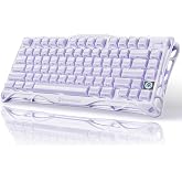 GravaStar Mercury V75 HE Klavye - Manyetik Anahtarlı Oyun Klavyesi, 8000 Hz Yoklama, 0.005RT, Kablolu USB-C, RGB Arkadan Aydı