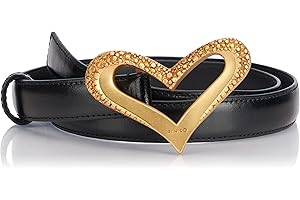 Pinko Pasek Kobiety Love Heart H2 Belt Skóra vintage