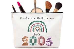 VIVAJOY 18. Geburtstag Mädchen - Geschenke Zum 18 Geburtstag Mädchen Make-Up-Tasche, 18 Geburtstag