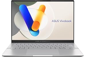 ASUS Vivobook S 14 M5406KA#B0DPG333XZ, Notebook in alluminio, Copilot+ PC, Monitor da 14" WUXGA OLED Glossy, 60Hz, AMD Ryzen AI 7 350, RAM 16GB, 512GB SSD, Windows 11 Home, Argento