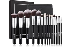 ‎DUCARE DUcare 15PCS Make up Pinsel Set, Professionelles Makeup Pinsel Set, einschließlich Foundation Pinsel, Puderpinsel, Konturenpinsel, Rougepinsel Makeup Pinsel Set ist für Valentinstag/Muttertag Geschenk