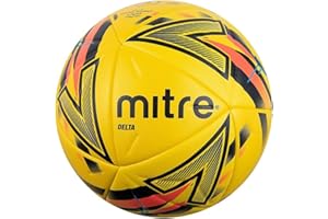 Mitre Delta One Balón de fútbol, Unisex Adulto
