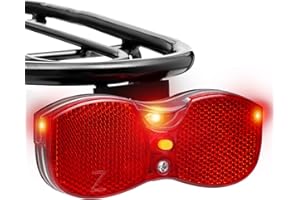 ‎MONTOP MONTOP Intelligente Fahrradlicht Set | StVZO Zugelassen Fahrradbeleuchtung mit Automatik-Modus | USB C Aufladbar Fahrradlichter Vorne und Hinten mit Bremslicht und Standlicht | 2025 Neuestes Modell