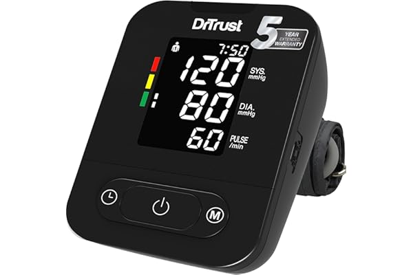 Dr Trust Smart Automatic Digital Blood Pressure Monitor BP Machine 101 (Black)