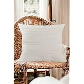 Asdiva Buldan Dokuma Bohem Tasarım%100 Pamuklu 45X45Cm Kırlent Kılıfı Krem Krem