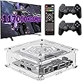 NGARY Super Console X PRO Plus, 256GB Classic Mini Gaming Systems with 2 Controllers, Built-in 50,000+ Games, Compatible with 50+ Emulators and PSP、PS1、N64, for 4K HD/AV Output