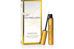 NUTRACOSMETIC Nutralash Fórmula para Pestañas - Serum para Pestañas Largas en Sólo 6-8 Semanas I Serum para el Crecimiento de Pestañas I Crece Pestañas/Alargamiento I Made in Germany I 3ml