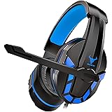 Kikc PS-4 Gaming Headset & PS4 Headset & Xbox one Headset,3.5mm Gaming Headphone with Microphone & Volume Control for Nintend