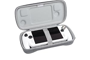 RLSOCO Hard Case for ASUS ROG Xbox Ally X/ROG Xbox Ally Gaming Handheld | Compact Design with YKK Zipper & Scratch Protection - Grey (Case Only)