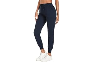 Irdcomps Pantaloni Sportivi Donna in Cotone con Tasche e Coulisse, Pantaloni Jogger Donna Elasticizzati per Allenamento Jogging Fitness