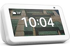 Echo Show 5 (2nd generation) | Smart display with Alexa (Arabic or English) and 2 MP camera | White