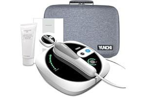 YUNCHI Dispositivo di fisioterapia professionale CS-02 per alleviare dolori muscolari e articolari, dispositivo di micro-massaggio con gel.