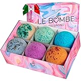 Bombe da Bagno fatte a mano, Le uniche Made in Italy - 6 Bath Bombs XXL, Bio, Naturali, Vegane, Effervescenti, Super Profumat