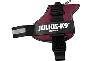 JULIUS K-9 Harnais K9 Power, Taille: L/1, Bordeaux