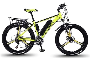 Hyuhome Electric Bikes for Adult, Magnesium Alloy Ebikes Bicycles All Terrain,26" 36V 12.5Ah/13Ah Removable Lithium-Ion Battery Mountain Ebike for Mens