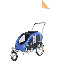 Hundebuggy Faltbar & Wasserdicht - Luxus-Kinderwagen Für Hunde & Katzen