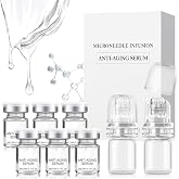 Microneedling Facial, Microneedling Serum 6PCS+ Microneedling 2PCS, Microneedling Infusion System Set, Anti-Aging, Reduces Fi