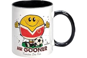 Kapow Gifts MR GOONER Football Mug - Great Gift for The Arsenal Fan (Unofficial), Ceramic, 250ml