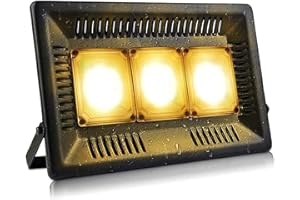 Profey Grow Light, P600 Lampada per Piante Spettro Completo LED, Lampada Grow COB Impermeabili IP67, Luci per Piante da Interno per La Coltivazione Indoor per Tutto L'Anno, Idroponica - Giallo Chiaro