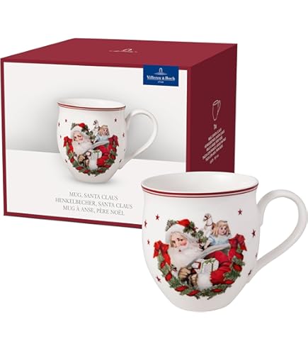 Villeroy & Boch Toy's Delight Tazza Babbo Natale in Porcellana 390 ml - Le Gioie