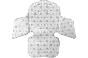 East Coast Nursery Ltd Highchair Insert, Grey Stars