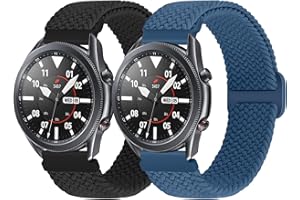 WNIPH 22mm Geflochtene Nylon Armband für Amazfit GTR 4/GTR 3 Pro/GTR 3/GTR 2e/GTR,Garmin Feinx 6/5/7/5 Plus/6 Pro/Forerunner 935/945/955/Instinct 2 Solar,Huawei Watch GT/GT 2e/GT2/GT2 Pro/GT3/GT3 Pro