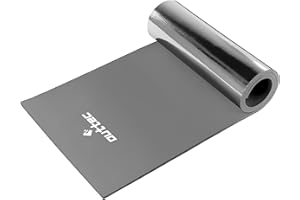 Outtec Tapis de Camping - 180 x 50 x 1 cm - Tapis de Sommeil en Mousse EVA, Enroulable Tapis en Aluminium pour Le Camping, Coussin de Couchage pour Sol de Tente