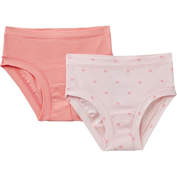 United Colors Of Benetton Slips Fille - Lot De 2 En Coton Élasthanne