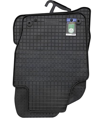 Recambo 3D rubberen vloermatten compatibel met SEAT Altea/Altea XL 5P | 2004-2015 | rubberen automatten | precies passend | met rand | zwart