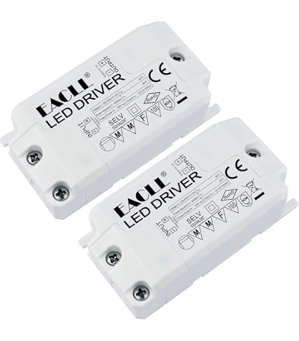 12V LED Driver Transformer – 18W To 100W Options – For LED Strips, Ceiling Lights – Over-Voltage & Short-Circuit Protection