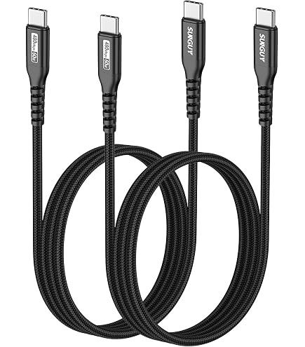 Green Cell PowerFlex USB-C Kabel 100W, 30 Cm – Kurzes Ladekabel Für IPhone 16, IPad, MacBook & Powerbanks