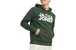 Jack & Jones Herren Jjelogo Blocking Sweat Hood Noos Kapuzenpullover
