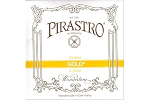 Pirastro Wondertone Gold Label Series - Corda E per violino 4/4, con estremità sferica media