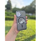 Lavderuar iPhone 16 i&ccedil;in MagneticSafe ile Uyumlu Focus07 Serisi Polikarbonat Kenarları Silikon ve K&ouml;şeleri G&uuml;&ccedil;lendirilmiş TPU