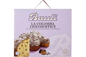 BAULI La Colomba Cioco Soffice con gocce di Cioccolato, Hefekuchen für Ostern