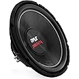 Pyle Car Subwoofer Audio Speaker - 8in Non-Pressed Paper Cone, Black Steel Basket, Dual Voice Coil 4 Ohm Impedance, 800 Watt Power and Foam Surround for Vehicle Stereo Sound System - PLPW8D